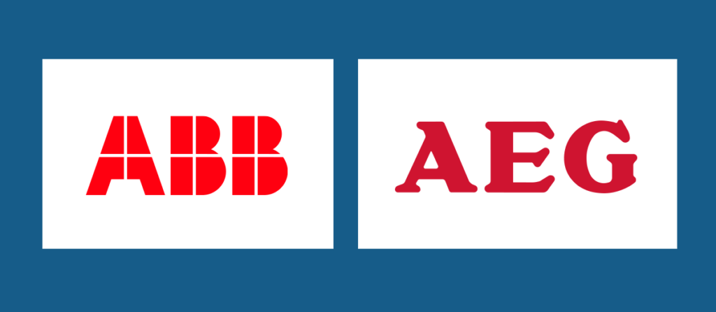 ABB / AEG logga 